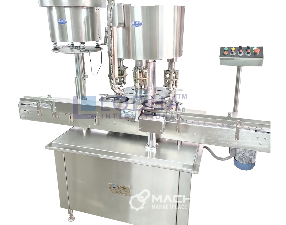 Lodha Automatic Bottle Ropp Capping Machine Bag Forming Filling And